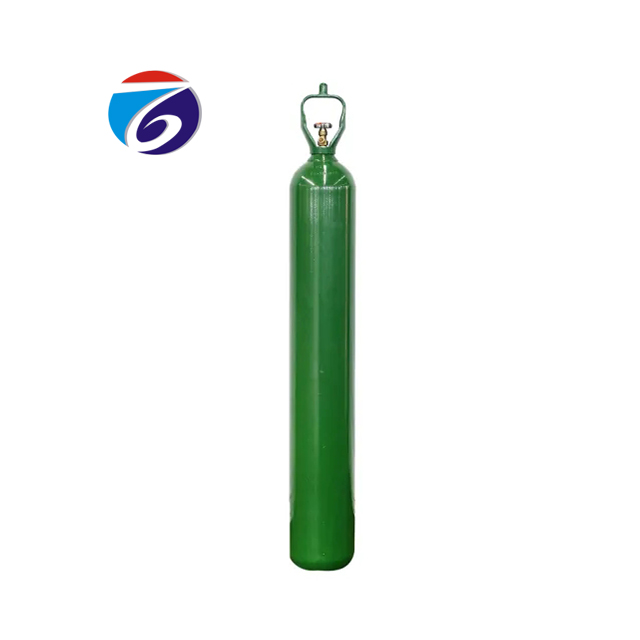 Export to Peru ISO9809-1 50L W/P 200BAR 10M3 Oxygen Cylinder